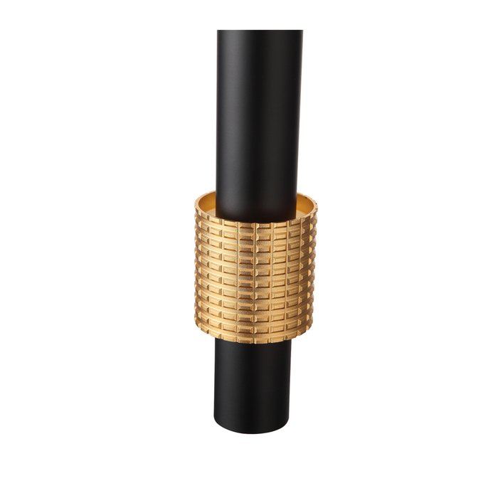 Подвесной светодиодный светильник Ballito черно-золотого цвета - лучшие Подвесные светильники в INMYROOM