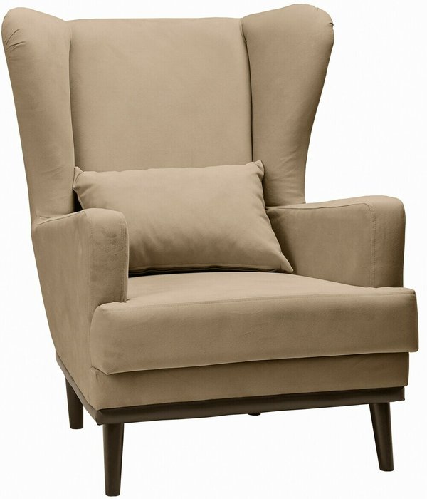 Кресло Оскар бежевого цвета - купить Интерьерные кресла по цене 11570.0