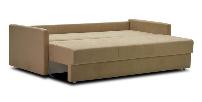 Прямой диван-кровать Катрин бежевого цвета - лучшие Прямые диваны в INMYROOM