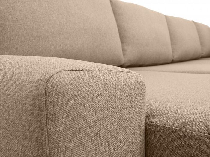 Угловой диван-кровать Petergof бежевого цвета - лучшие Угловые диваны в INMYROOM