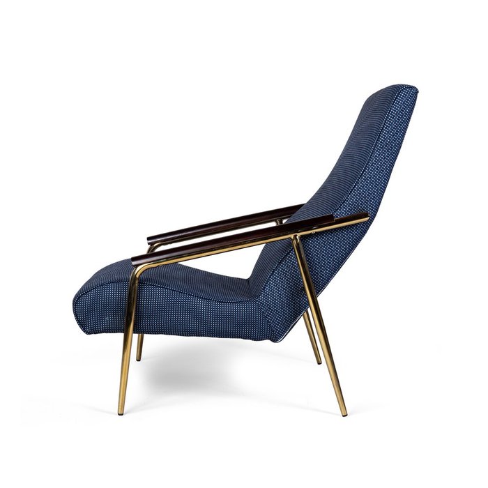 Кресло Evimera синего цвета - купить Интерьерные кресла по цене 36400.0