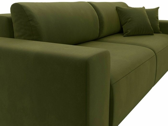 Диван-кровать Лига 036 Классик зеленого цвета - лучшие Прямые диваны в INMYROOM