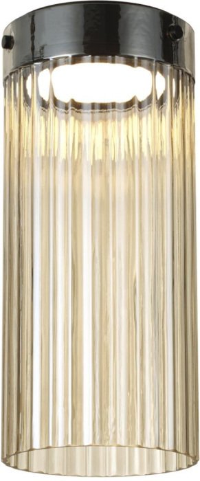 Каскадный потолочный светильник Odeon Light Pillari 5047/10LC черный/светл.янтарный/металл/стекло LED 10W 4000К 1237Лм - лучшие Потолочные светильники в INMYROOM