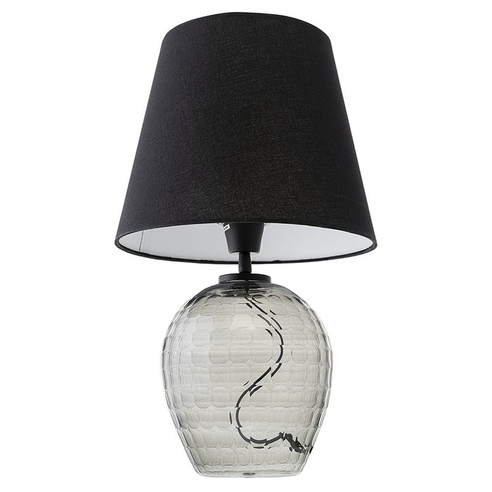 Лампа настольная Mirage с черным абажуром - купить Настольные лампы по цене 9900.0