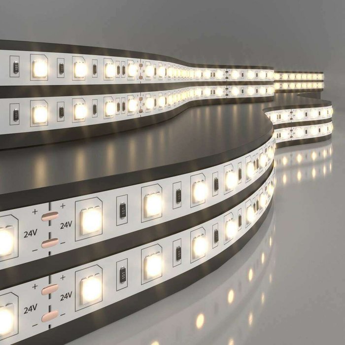 Светодиодная лента 24В 14,4Вт/м 60 Led/м 3300K IP20
