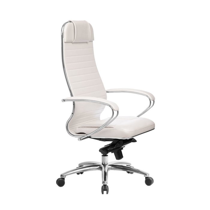 Кресло офисное Samurai белого цвета  - купить Офисные кресла по цене 21992.0