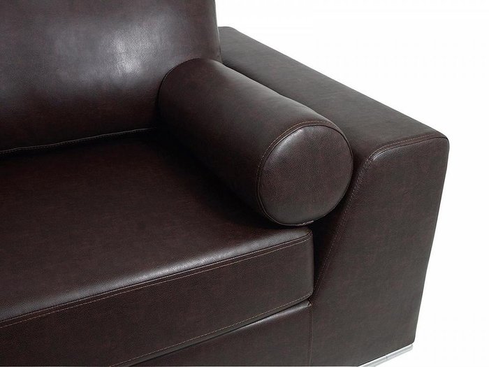 Угловой диван-кровать Igarka темно-коричневого цвета - лучшие Угловые диваны в INMYROOM