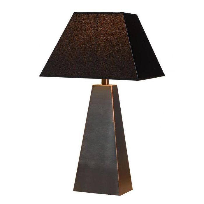 Настольная лампа Yessin коричневого цвета