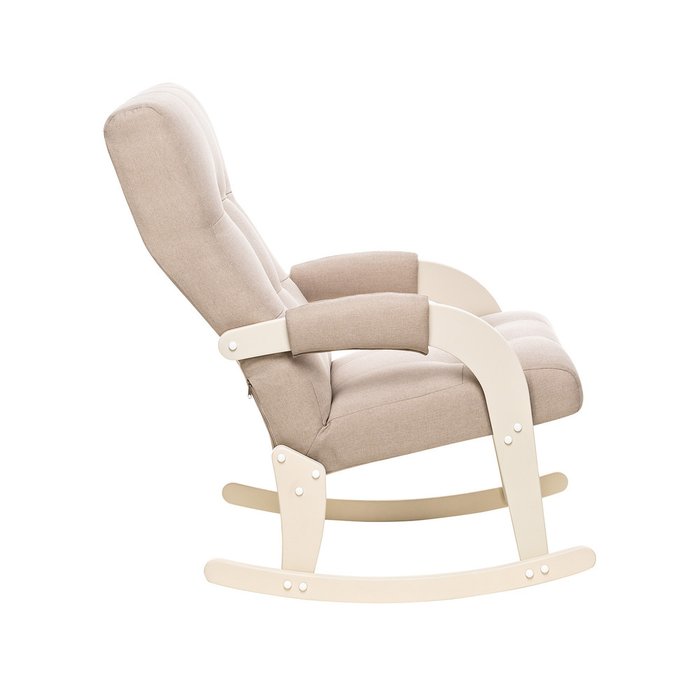 Кресло-качалка Спринг бежевого цвета - лучшие Интерьерные кресла в INMYROOM