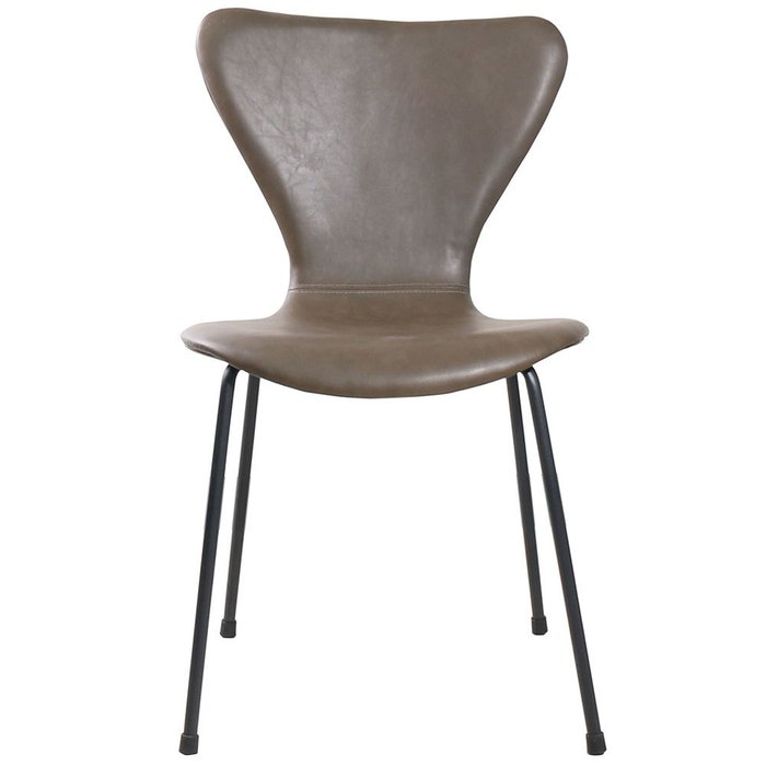 Стул Seven Leather коричневого цвета - купить Обеденные стулья по цене 8990.0