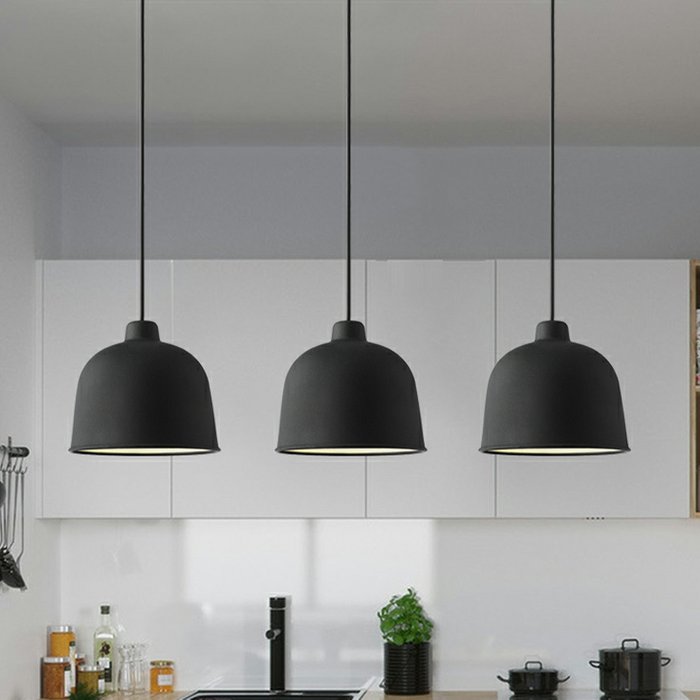 Подвесной светильник Grain Pendant белого цвета - лучшие Подвесные светильники в INMYROOM