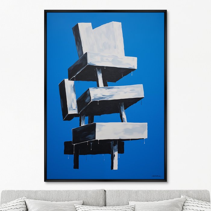 Репродукция картины Chair collection, No 4, 2024г. - купить Картины по цене 24999.0