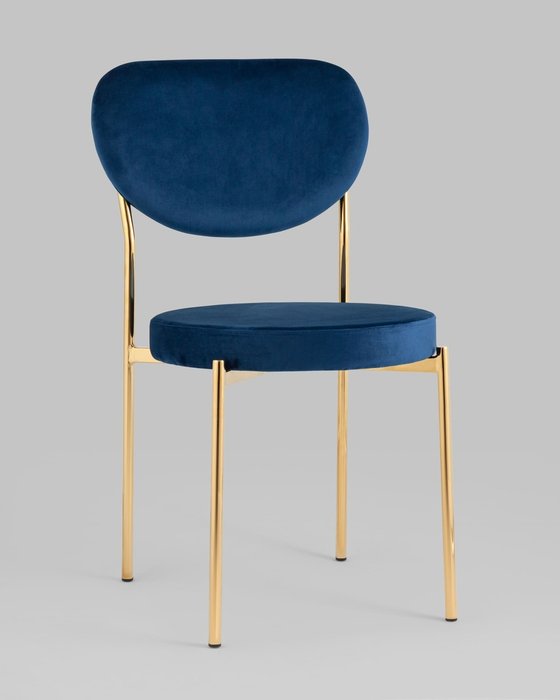 Стул Барбара синего цвета - купить Обеденные стулья по цене 8490.0