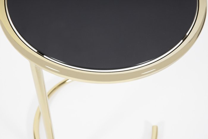 Приставной столик Lead S золотого цвета - лучшие Кофейные столики в INMYROOM