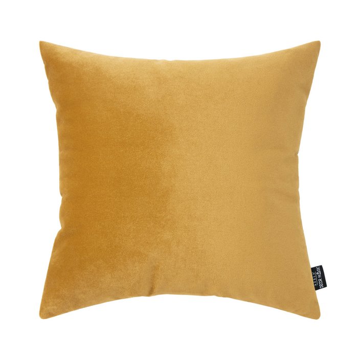 Декоративная подушка Lecco gold золотого цвета