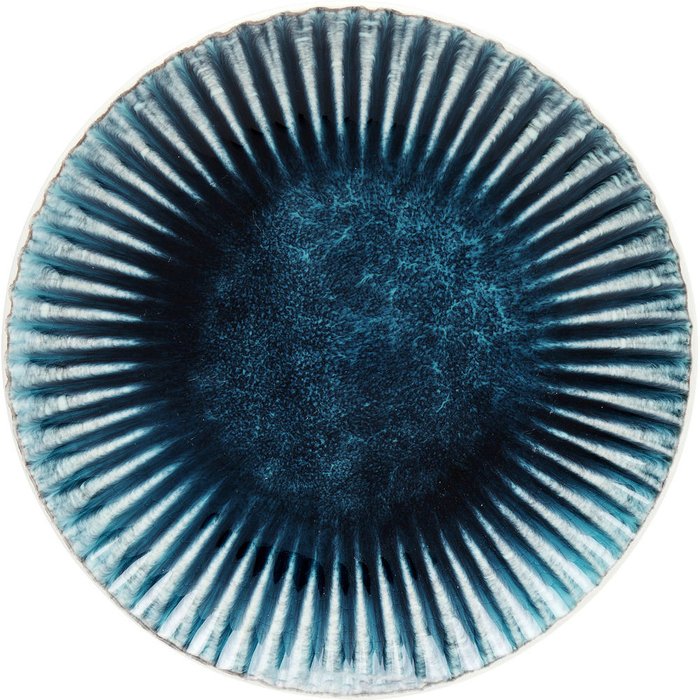 Тарелка Mustique S синего цвета