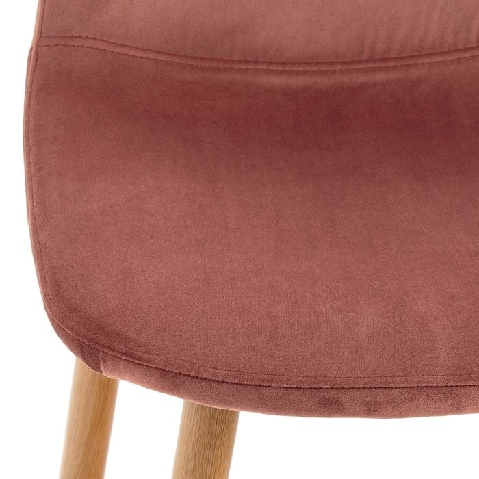 Комплект из двух барных стульев Lavergne розового цвета - лучшие Барные стулья в INMYROOM