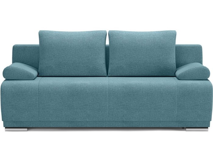 Диван-кровать Капри голубого цвета - купить Прямые диваны по цене 33960.0