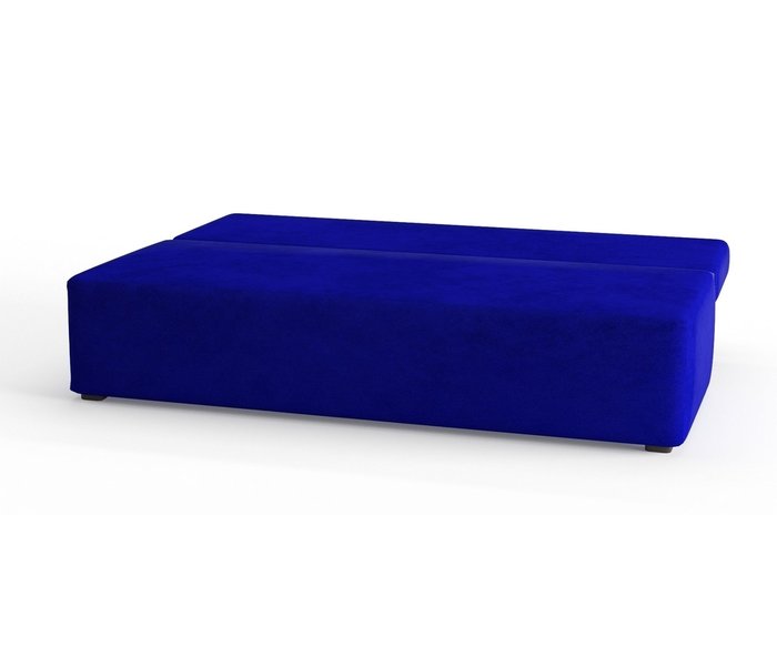 Диван-кровать из велюра Daimond синего цвета - лучшие Прямые диваны в INMYROOM