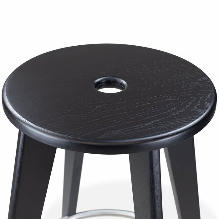 Стул барный черного цвета - купить Барные стулья по цене 13490.0