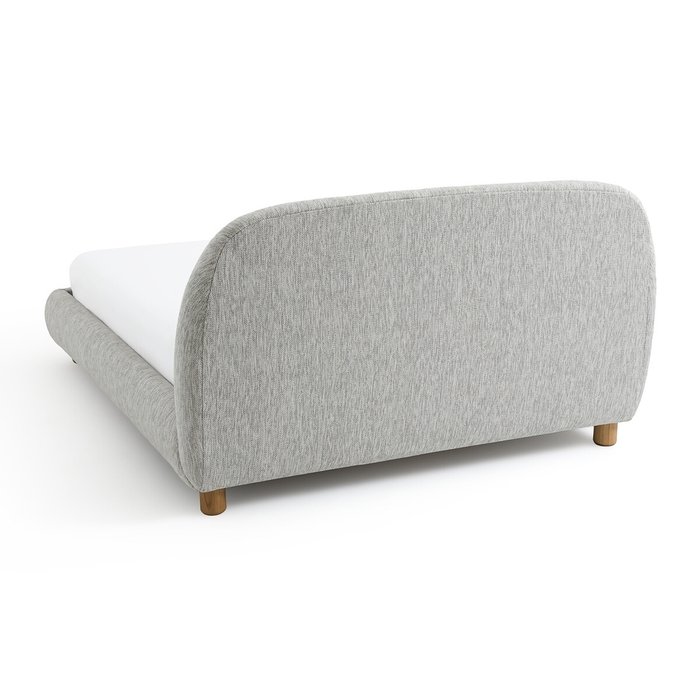 Кровать с кроватным основанием Aude дизайн Э Галлина 160x200 бежевого цвета - лучшие Кровати для спальни в INMYROOM