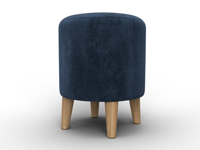 Пуф 002 темно-синего цвета - лучшие Пуфы в INMYROOM Пуф 002 темно-синего цвета - лучшие Пуфы в INMYROOM