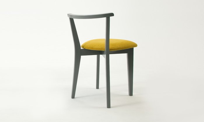 Стул Франк ПМ серо-желтого цвета - купить Обеденные стулья по цене 6390.0