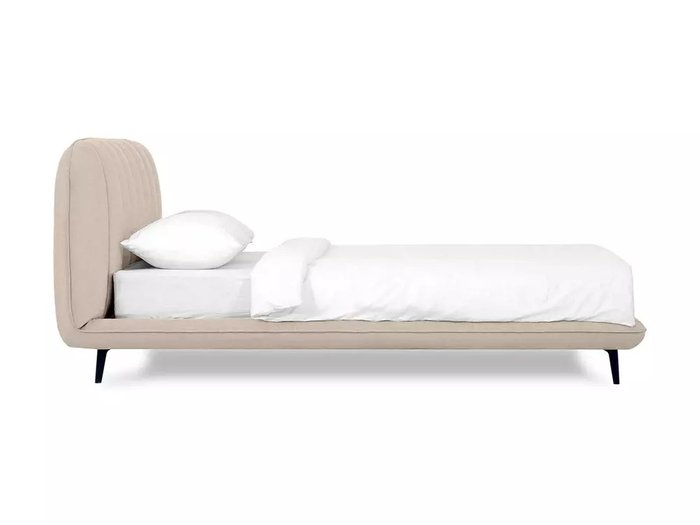 Кровать Amsterdam 160х200 бежевого цвета - лучшие Кровати для спальни в INMYROOM