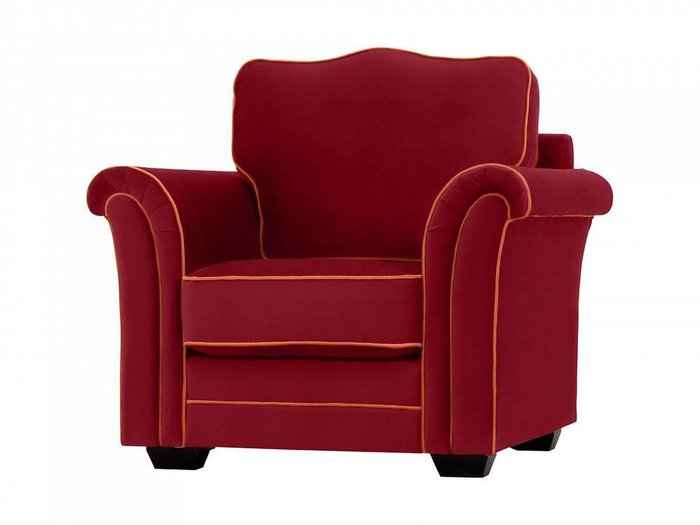 Кресло Sydney бордового цвета - купить Интерьерные кресла по цене 51390.0