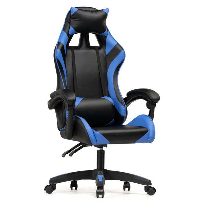 Компьютерное кресло Rodas черно-синего цвета