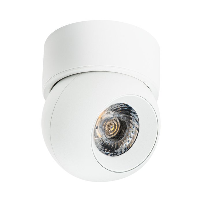 Светильник INTERO LED 9W 850LM 24G БЕЛЫЙ 3000K (217062+521706) - лучшие Накладные споты в INMYROOM Светильник INTERO LED 9W 850LM 24G БЕЛЫЙ 3000K (217062+521706) - лучшие Накладные споты в INMYROOM