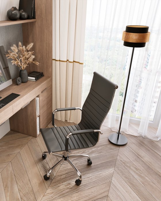 Офисное кресло City черного-цвета - лучшие Офисные кресла в INMYROOM