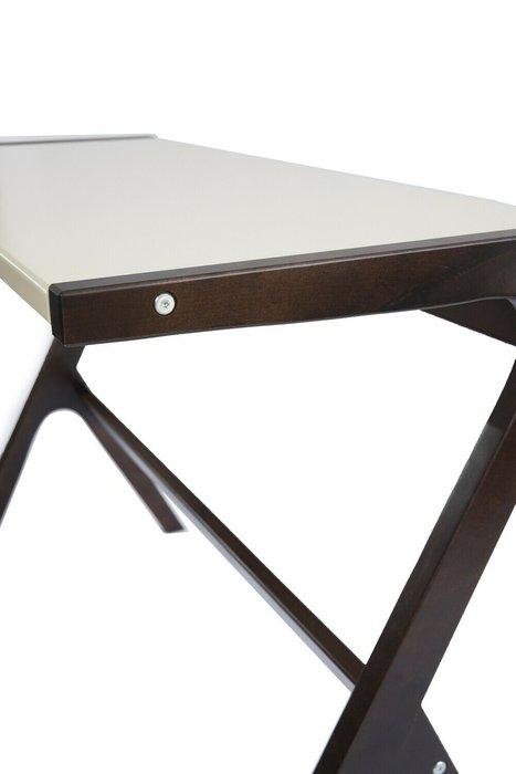 Стол письменный Уно бежево-коричневого цвета - лучшие Письменные столы в INMYROOM