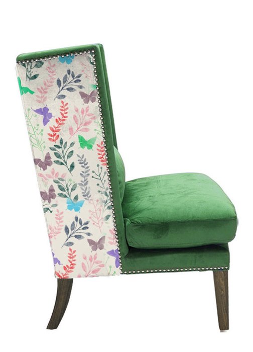 Кресло Grass с каркасом и ножками из дуба  - купить Интерьерные кресла по цене 58000.0