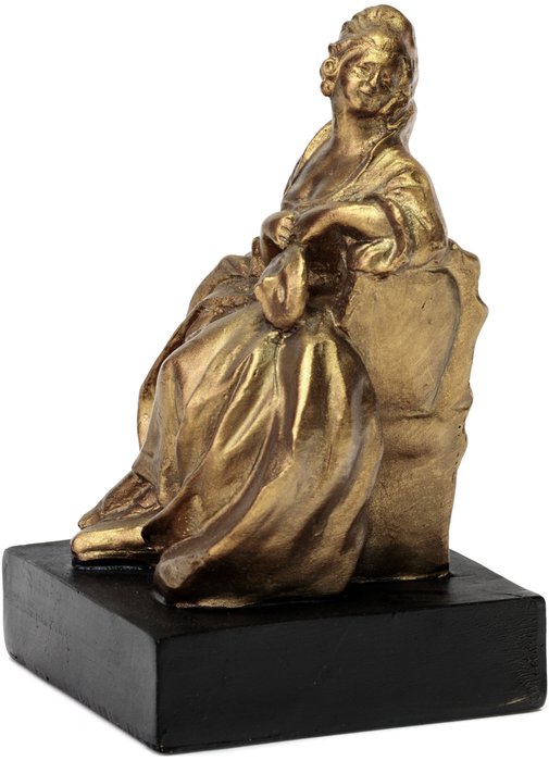 Фигурка Дама в золотом под старину золотого цвета - купить Фигуры и статуэтки по цене 1670.0