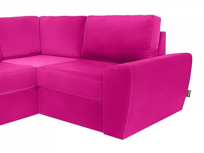 Угловой диван-кровать Peterhof розового цвета - лучшие Угловые диваны в INMYROOM