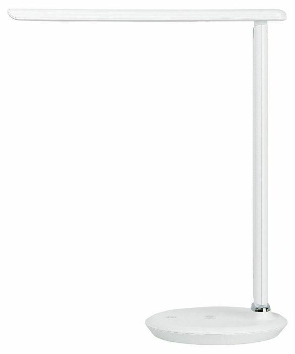 Настольная лампа NLED-504 Б0057196 (пластик, цвет белый) - купить Рабочие лампы по цене 3334.0