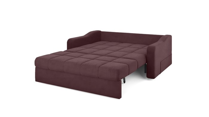 Диван Стелла Лайт 120х200 пурпурного цвета - лучшие Прямые диваны в INMYROOM Диван Стелла Лайт 120х200 пурпурного цвета - лучшие Прямые диваны в INMYROOM