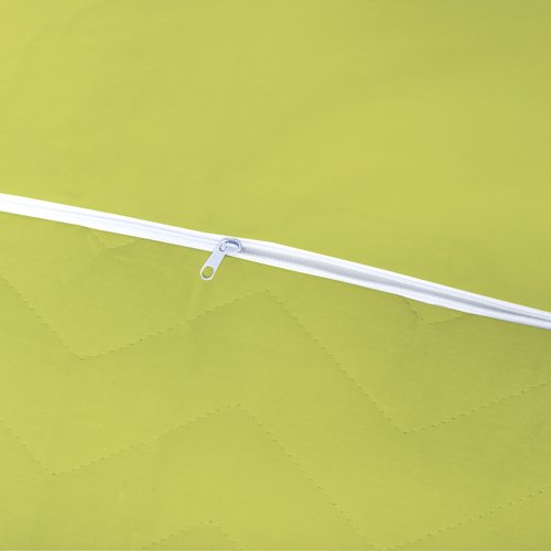 Пододеяльник 'Цвет эмоций' 177х210 стеганый на молнии Зима-лето, поплин, 100% хлопок, пл. 110 гр./кв. м., 'Лайм' - лучшие Пододеяльники в INMYROOM