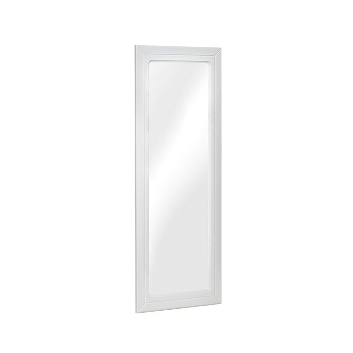 Настенное зеркало Локи в раме белого цвета  - купить Настенные зеркала по цене 4580.0