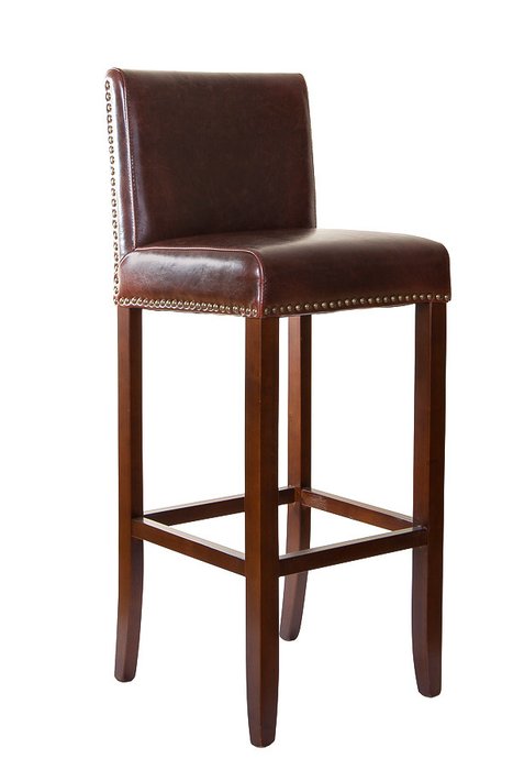 Стул барный кожаный - купить Барные стулья по цене 22400.0