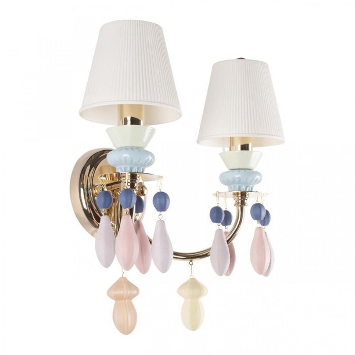 Бра Grace 10203/2W Mult (керамика, цвет белый) - лучшие Бра и настенные светильники в INMYROOM