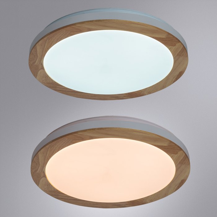 Потолочный светильник Luce бело-бежевого цвета - лучшие Потолочные светильники в INMYROOM