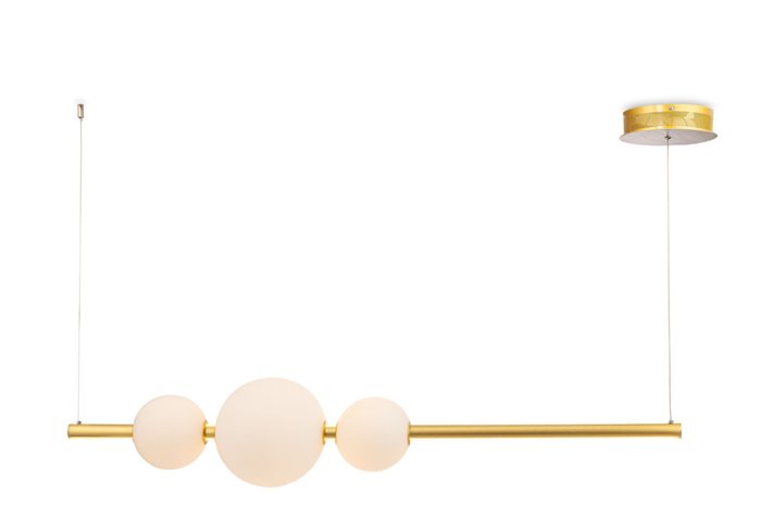 Подвесной светильник Freccia золотого цвета - купить Подвесные светильники по цене 34850.0