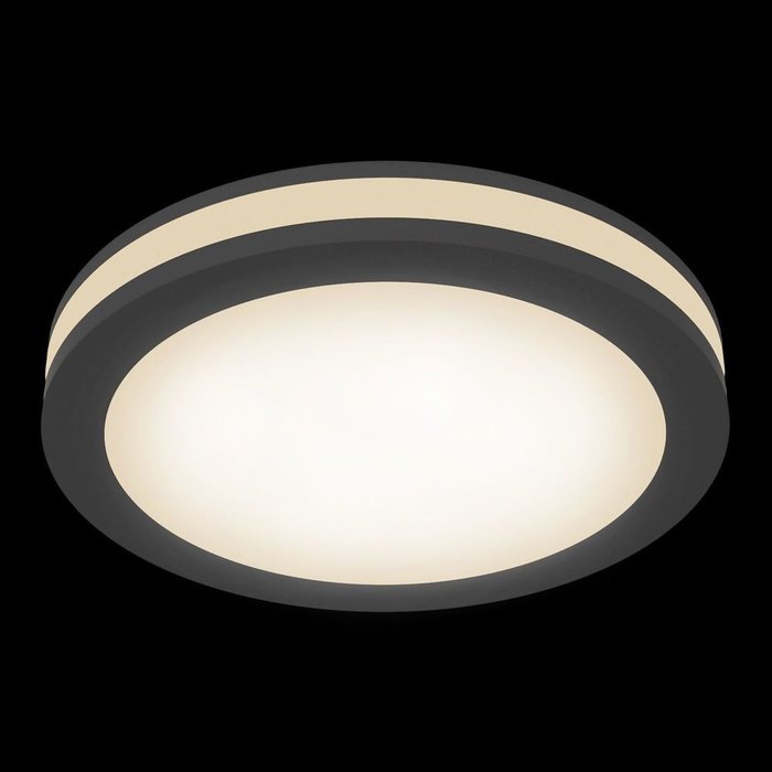 Встраиваемый светильник Phanton черный - лучшие Встраиваемые споты в INMYROOM