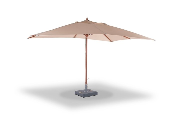 Зонт Джулия  на центральной опоре из дерева  - купить Зонты и подставки по цене 24045.0