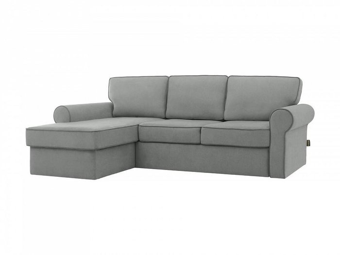 Угловой диван-кровать Murom светло-серого цвета - купить Угловые диваны по цене 116025.0