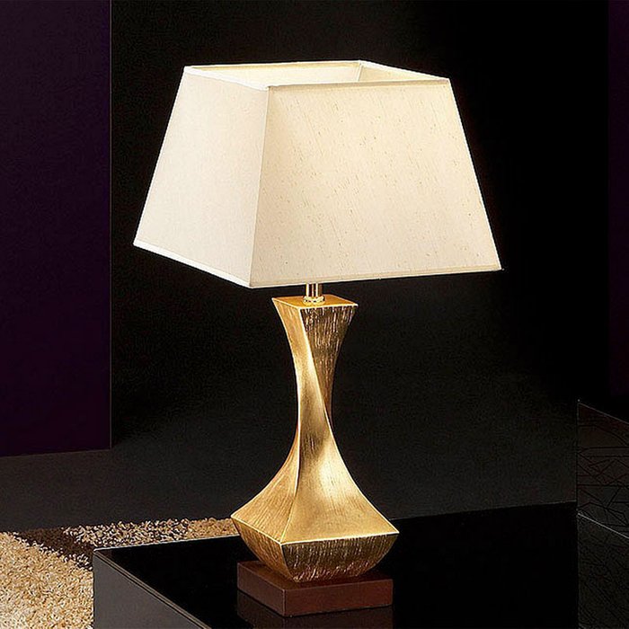 Настольная лампа Schuller Deco с белым абажуром  - купить Настольные лампы по цене 19700.0