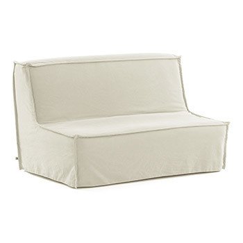 Диван-кровать Lyanna белого цвета - купить Прямые диваны по цене 76990.0