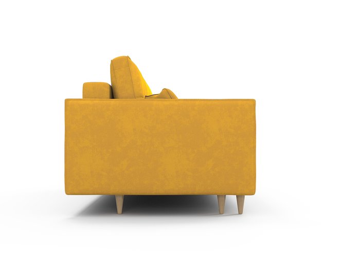 Диван-кровать Дрезден желтого цвета - лучшие Прямые диваны в INMYROOM